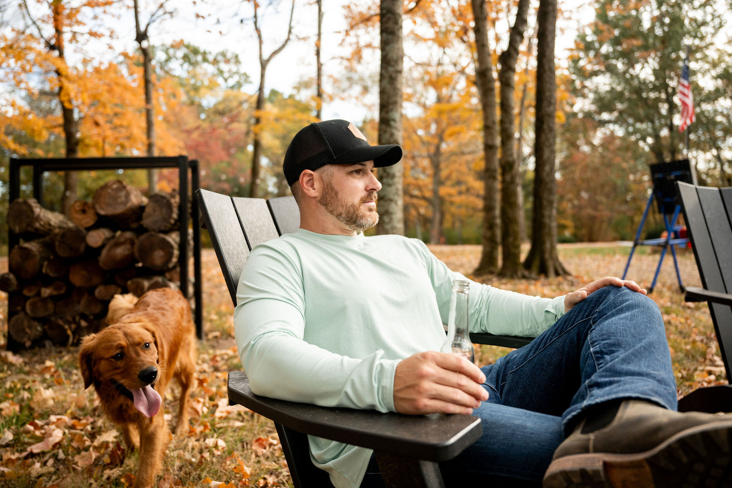 Bamboo Long Sleeve Tee - Mint Green