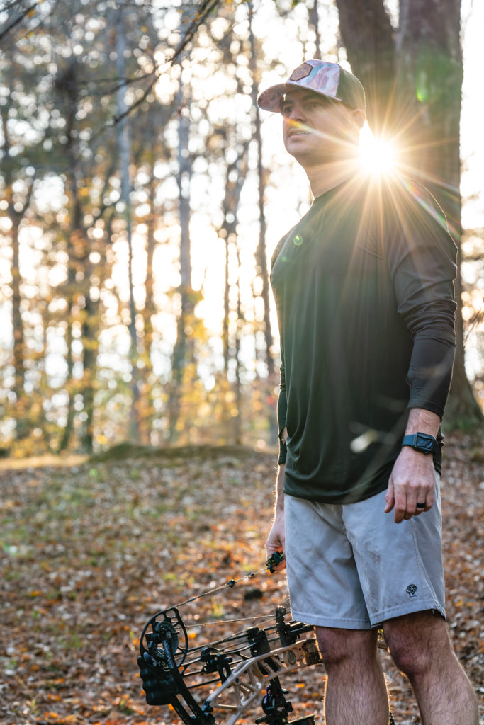 Bamboo Long Sleeve Tee - Obsidian