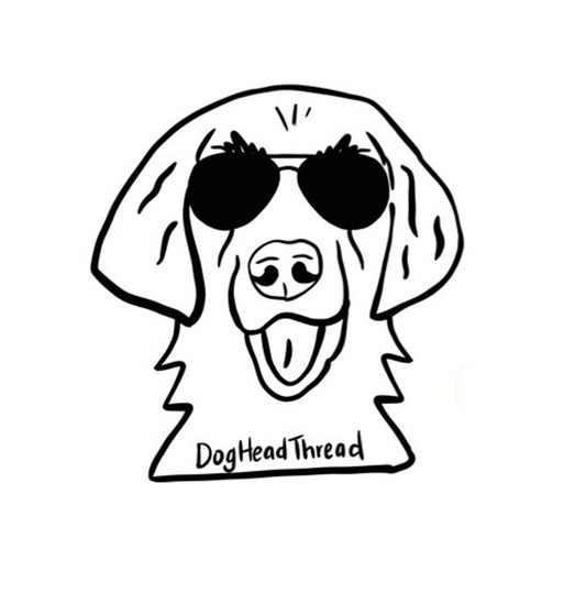 Dog Head Thread Gift Card