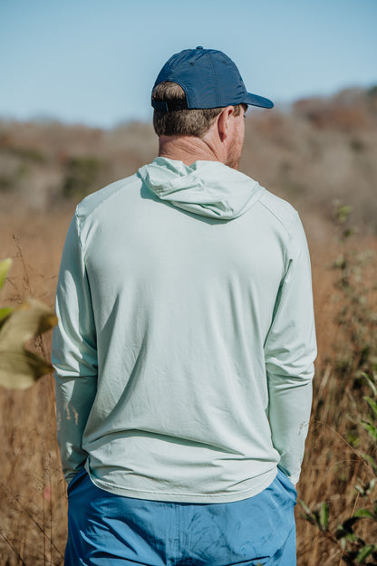 Bamboo Long Sleeve Hoody - Mint Green